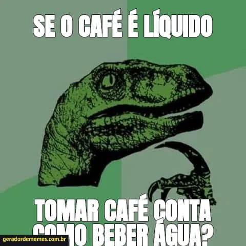 Meme criado a partir de Filosoraptor