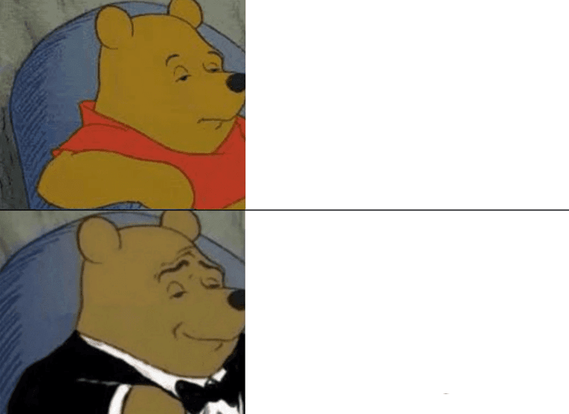 Ursinho Pooh de Smoking