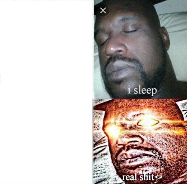 Shaq Dormindo
