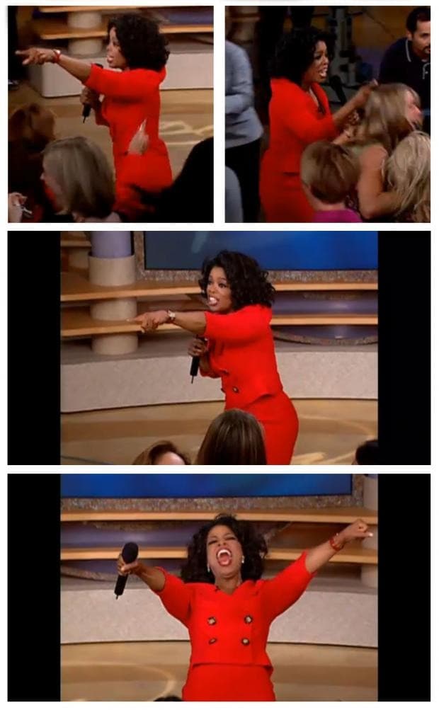 Oprah, Todo Mundo Ganha um Carro