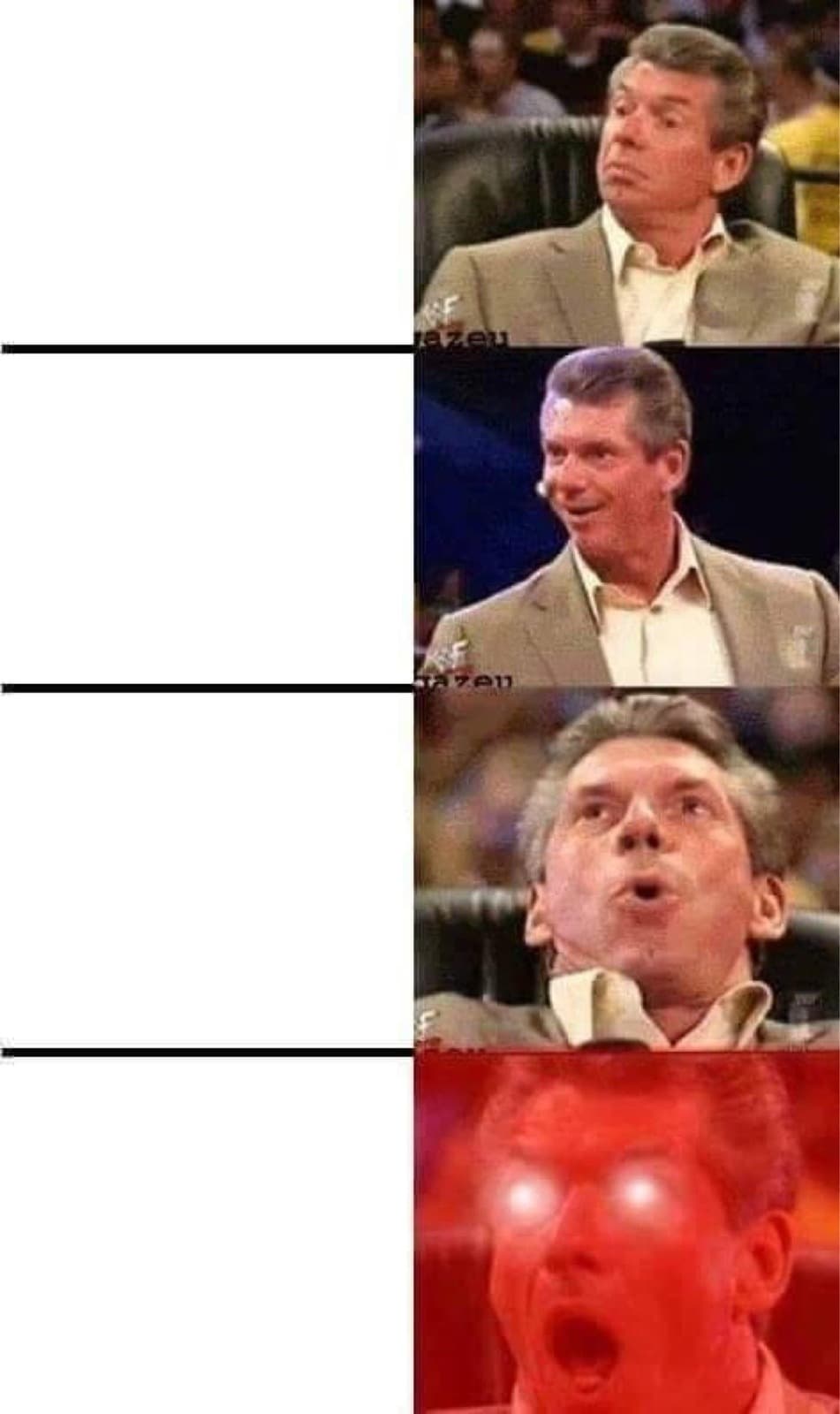 Vince McMahon Com Olhos Brilhantes