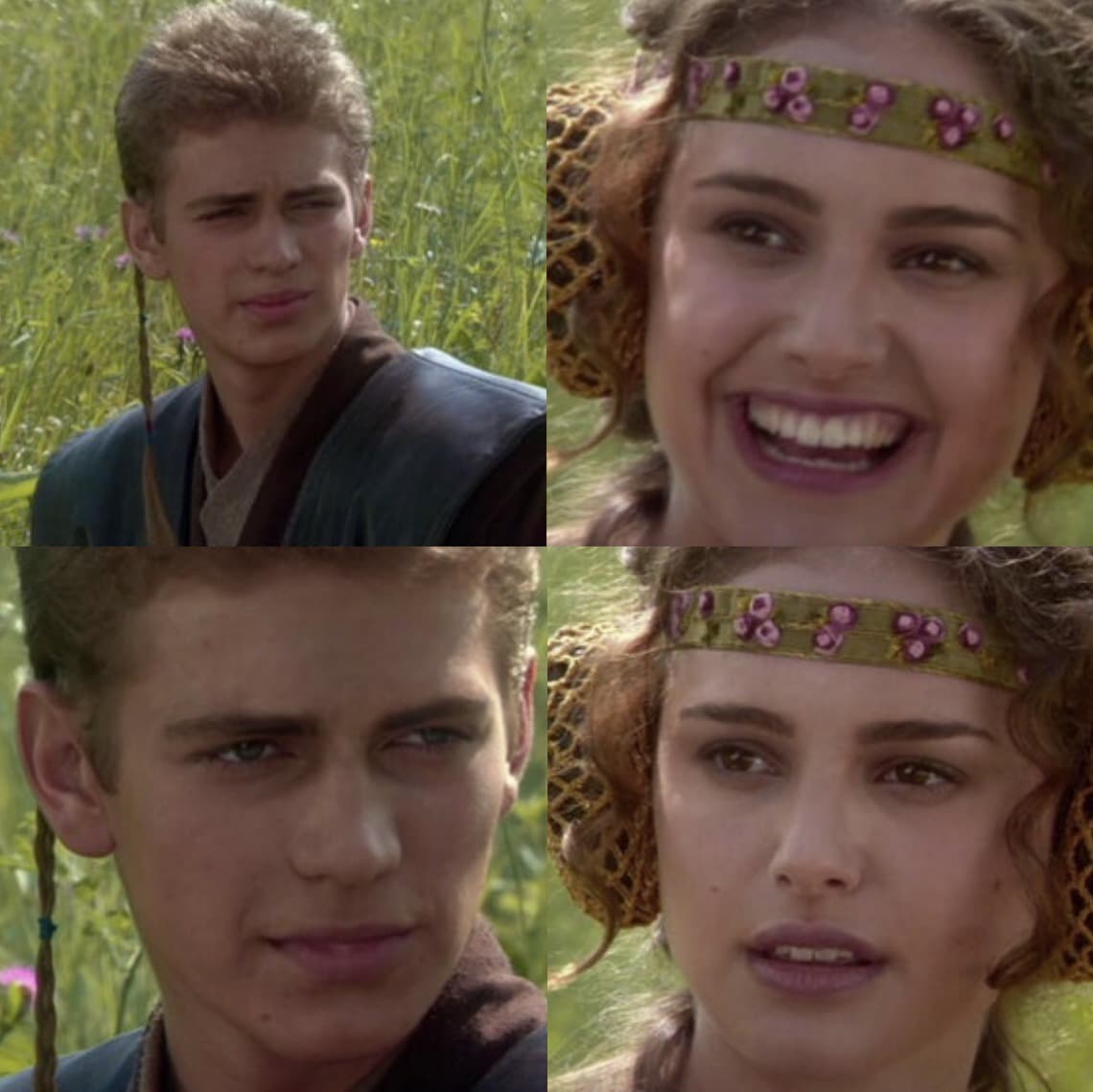 Anakin e Padmé Para Melhor