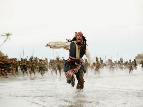 Jack Sparrow Sendo Perseguido