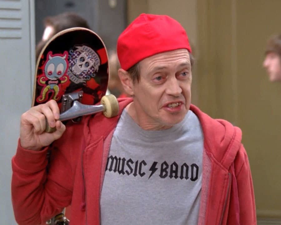 Steve Buscemi Fingindo Ser Jovem