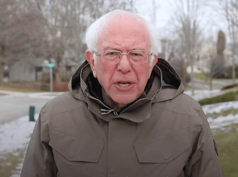 Bernie Sanders Pedindo Mais Uma Vez