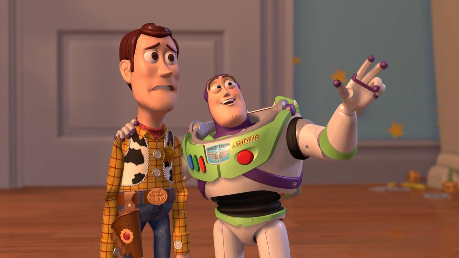 Woody e Buzz em Todo Lugar