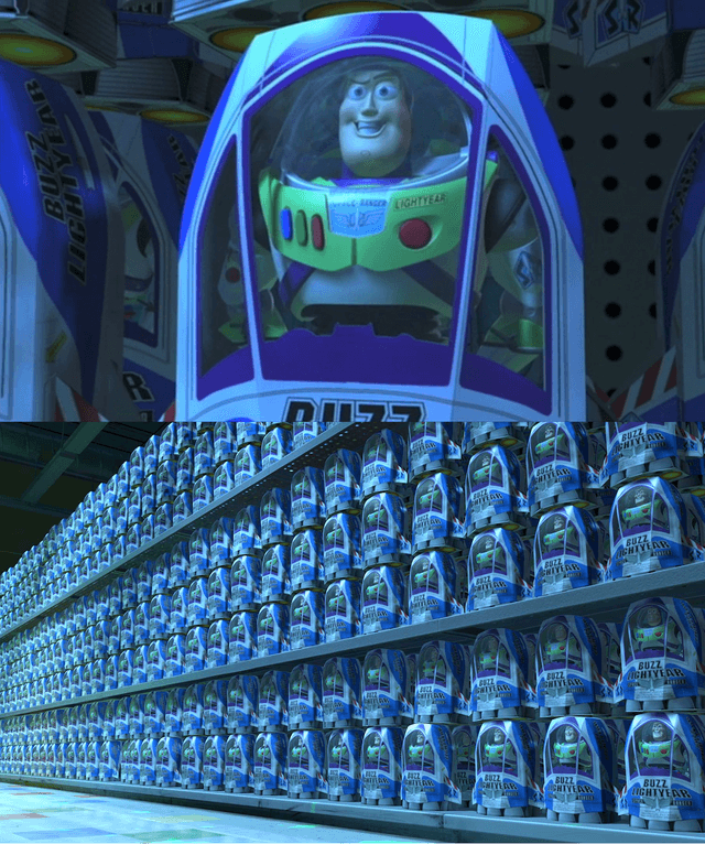 Clones do Buzz Lightyear