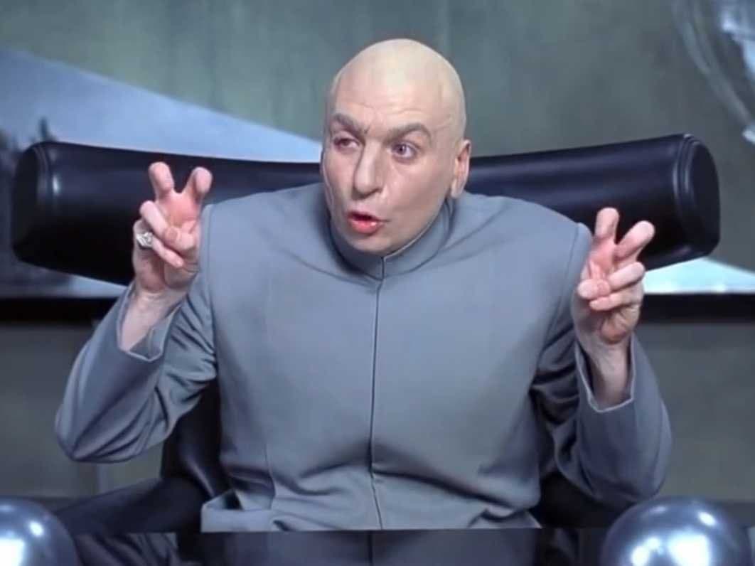 Dr. Evil Aspas no Ar